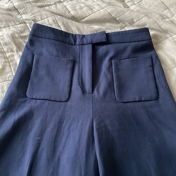 COS Blue Wide leg trousers - Picture 2 of 8